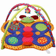 智樂美彩蝴蝶多功能嬰兒健身架游戲墊XY2C3 兒童娛樂與成長的全能伴侶